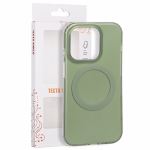 Tecto Shield Mistiq Mag vāciņš iPhone 14 Pro 6,1", olīvkrāsas