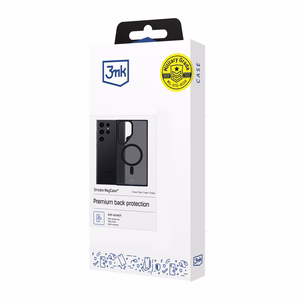 3mk Smoke MagCase ar MagSafe Samsung Galaxy S23 Ultra - daļēji caurspīdīgs