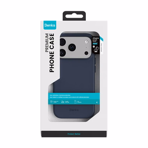 Benks Magnetic Vita Pro Silicone Maciņš (A069) Iphone 17 Pro zils (Camera Control Button)