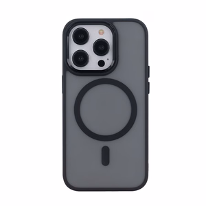 Frozen Magnētiskais viedtālruņa apvalks iPhone 13 Pro Max 6,7" melns