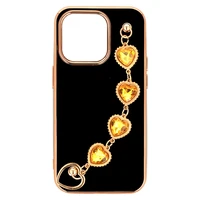 Moderns viedtālruņa apvalks Iphone 14 Pro dizains 2 melna