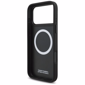 BMW M Quilted Logo MagSafe Чехол для iPhone 17 Pro Max - чёрный