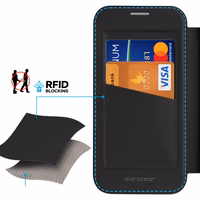 Dux Ducis Skin X Pro iPhone 16 Pro viedtālruņa apvalks ar MagSafe un atveramu vāciņu - melns