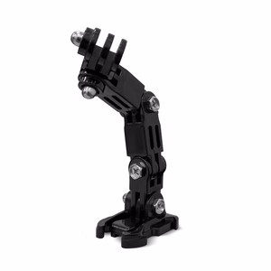 GoPro ķiveres stiprinājumu piederumu komplekts GoPro, DJI, Insta360, SJCam, Eken darbības kamerām (GoPro Cycling Helmet Chin Holder)