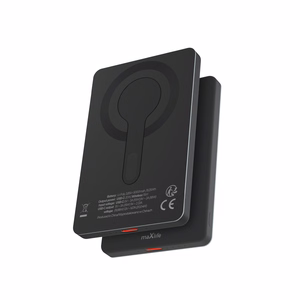 Maxlife bezvadu portatīvais lādētājs MXPB-05 20W PD 5000 mAh magnetic melns