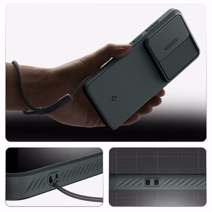 Spigen Optik Armor maciņš priekš Samsung Galaxy S26 Ultra - zaļš