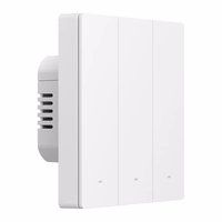 SONOFF M5-3C-86W WiFi Matter viedais sienas slēdzis (3 kanāli)