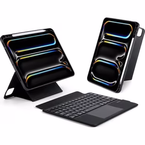 Dux Ducis DK Series bezvadu Bluetooth tastatūra priekš Apple iPad Pro 11 M4 (2024) melna