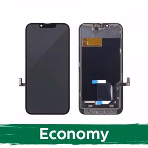 LCD Displejs Saderīgs ar iPhone 13 Melns (Hard OLED / Economy)
