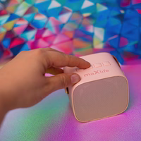 Maxlife Bluetooth karaoke skaļrunis MXKS-100 rozā krāsā