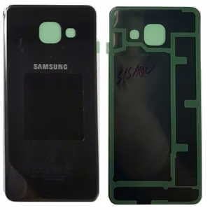 Aizmugurējais vāciņš Samsung A310 A3 2016 melns oriģināls (service pack)