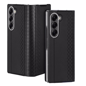 Dux Ducis Brill viedtālruņa apvalks Samsung Galaxy Z Fold7 ar magnētisko aizdari - melns