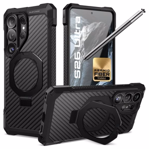 Supcase UB Grip Mag MagSafe futrālis Samsung Galaxy S26 Ultra - Melns