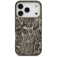 Guess Python Pattern Magnētiskais apvalks iPhone 17 Pro (m) - brūns