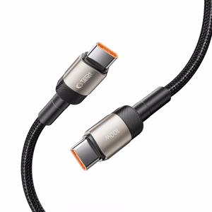 Tech-Protect UltraBoost Evo USB-C / USB-C PD kabelis 100W 5A 2m - titāna krāsā