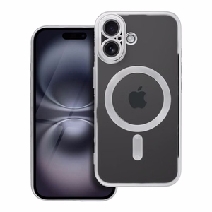 ELECTRO MAG COVER viedtālruņa apvalks saderīgs ar Magnētisko IPHONE 16 sudraba