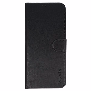 WONDER COMMON Universal Book Case (SIZE XL) for Samsung A12/A13 4G/A34 5G/A02S/Xiaomi Redmi 12 4G/12C/Note 12 4G/12 Pro 5G/Oppo A53S/A72/A92 black