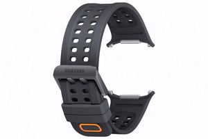 Samsung SNL71MB Marine Band (S/M/L) siksniņa Galaxy Watch Ultra2 un Galaxy Watch Ultra pulksteņiem, melna