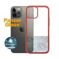 PanzerGlass ClearCase viedtālruņa apvalks iPhone 12 Pro Max – caurspīdīgs un sarkans