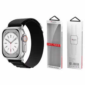 YESIDO WB24 APPLE WATCH SPORT SIKSNIŅA LOOP 38/40/41 melns