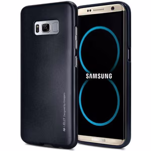 Mercury I-Jelly vāciņš ierīcei Samsung Galaxy S8+, melns