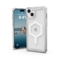 UAG Plyo Magnētiskais viedtālruņa apvalks iPhone 15 Plus - caurspīdīgs un balts
