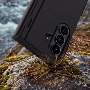 Tech-Protect Kevlar Aura vāciņš modelim Samsung Galaxy Z Fold 8 Ultra, saderīgs ar MagSafe – melns