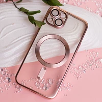 Color Chrome Mag case for Samsung Galaxy A17 4G / A17 5G rose gold