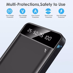 External akumulators Power Bank Reach RR-JP12 10W 20000mAh melns