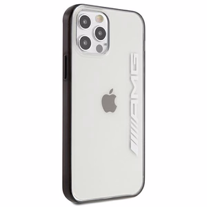 AMG Metāliski krāsots viedtālruņa apvalks iPhone 12 Pro Max - caurspīdīgs