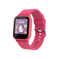 Gudrais pulkstenis bērniem Maxlife Smartwatch Kids MXSW-200 rozā krāsā