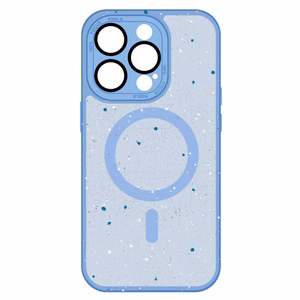 Tel Protect Magnētiskais Splash matētais viedtālruņa apvalks Iphone 15 Pro Max (m) - gaiši zils