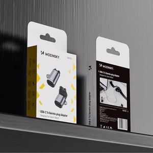 Wozinsky WAYGS1 USB-C adapteris Garmin viedpulkstenim - pelēks