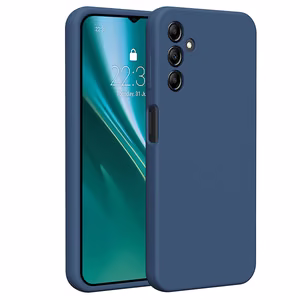 Etteri silikona viedtālruņa apvalks Samsung Galaxy A14 tumši zils