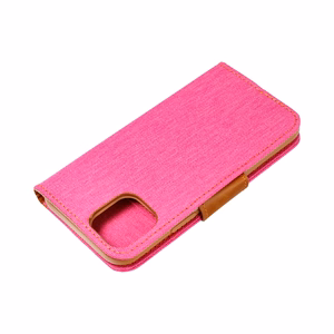 Flip case for Samsung A14 4G / A14 5G Canvas Book pink