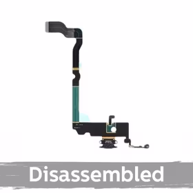 Uzlādes ports saderīgs ar iPhone Xs Max ar Flex / zeltains / (100% oriģināls / Lietots)