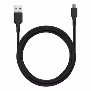 Kabelis BLUE STAR 2A USB A uz Micro USB DC-001AM2.0 1 m melns (m)
