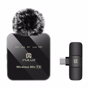 Беспроводной петличный микрофон Puluz PU648B (USB-C)