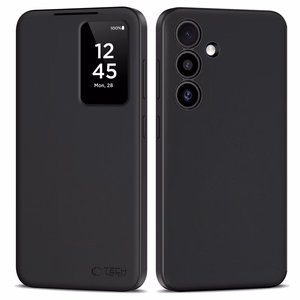 Tech-Protect Smart Wallet viedtālruņa apvalks Samsung Galaxy S25 - matēts melns