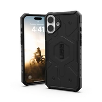 UAG Pathfinder Magnētiskais viedtālruņa apvalks iPhone 16 Plus - melns
