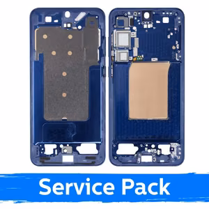 Vidējais rāmis Samsung S936 S25 Plus / tumši zils / (Service Pack)