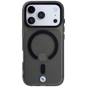 BMW Sign Frosted IML & MetalL Logo MagSafe maciņš modelim iPhone 17 Pro Max / 18 Pro Max – melns