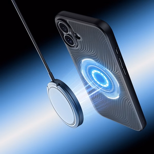 Dux Ducis Aimo Mag viedtālruņa apvalks ar MagSafe iPhone 16 - melns