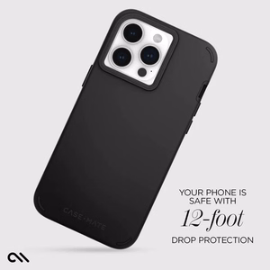Case-Mate Tough Duo vāciņš ierīcei iPhone 15 Pro Max, melns
