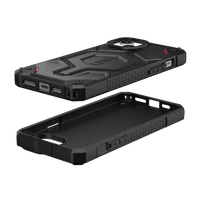 UAG Monarch viedtālruņa apvalks iPhone 15 Plus - melns kevlar