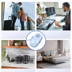 Orico AP3 20W GaN 5in1 strāvas sadalītājs 2x AC + 2x USB-A + 1x USB-C - zils