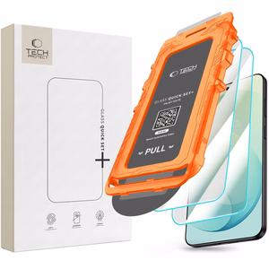 Tech-Protect Quick Set+ 2-Pack Tempered Glass for Samsung Galaxy S26 FE