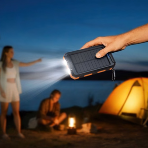 External battery Power Bank Hoco J164 Solar 10W 8000mAh black