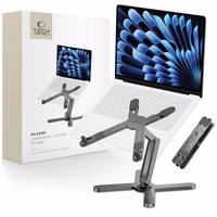 Tech-Protect ULS200 universālais statīvs klēpjdatoriem līdz 16" - pelēks