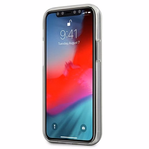 US Polo Assn. Gradient Pattern Collection vāciņš ierīcei iPhone 12 mini, sarkans / zils